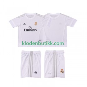 Real Madrid 2015 2016 Barn Retro Hjemme Fotballdrakt Kortermet